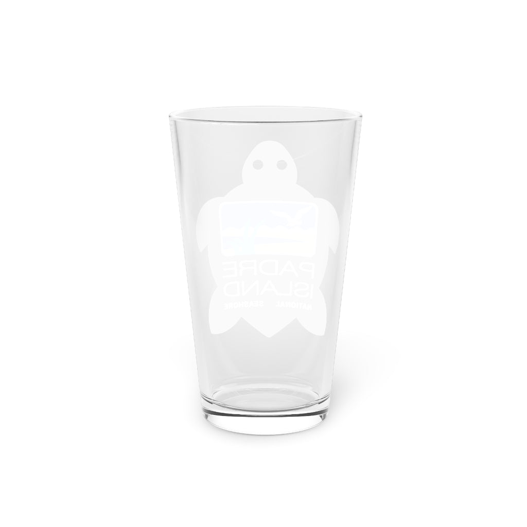 South Padre Island National Seashore Pint Glass, 16oz