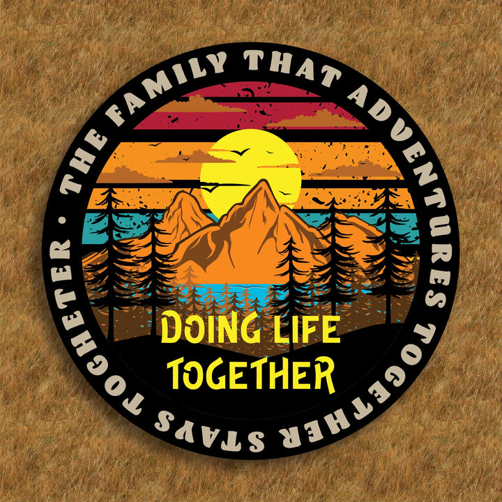 Family Adventure Sticker