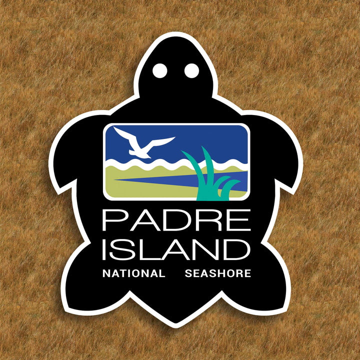 Padre Island Holographic Sticker